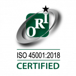 ORI - ISO 45001:2018 CERTIFIED logo